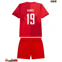 Camisa de Futebol Canadá Alphonso Davies #19 Equipamento Principal Infantil Mundo 2026 Manga Curta (+ Calças curtas)